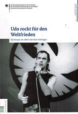 BStU, Udo rockt f Weltfrieden, Udo Lindenberg Konzert Ost-Berlin 1983 MfS, Stasi