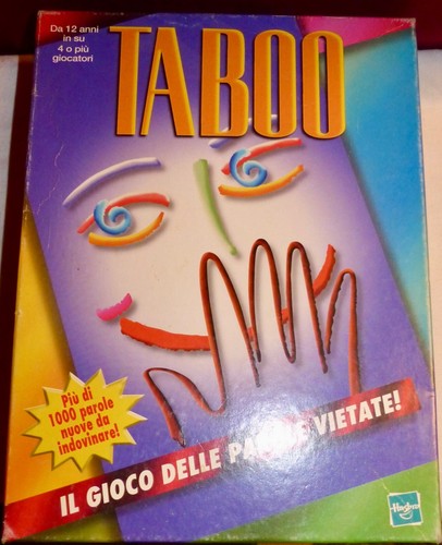Taboo spiel 2000 - taboo, hasbro
