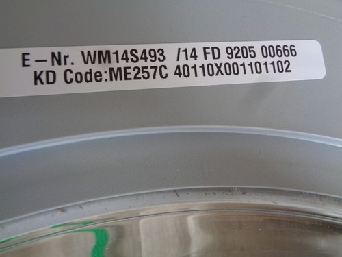 Siemens wm14s493 - siemens, wm14s493/14