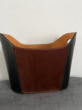 Leder Aufbewahrungskorb Zeitschriftenkorb