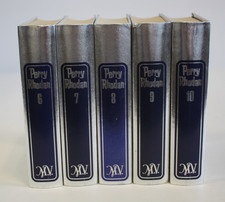 Perry Rhodan, Band 06 - 10, Silberbände, Zustand siehe Fotos