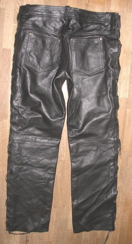 Bangla schnür lederjeans - /,