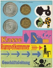 ✪ KASSE RUMPELKAMMER GESCHÄFTSLEITUNG, Ehapa/Disney STICKER/AUFKLEBER