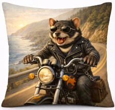 Tasmanischer Teufel Biker