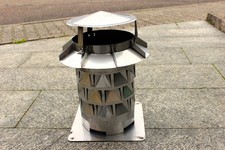 OEG Schornsteinaufsatz Windkat Ø 200 mm mit Grundplatte