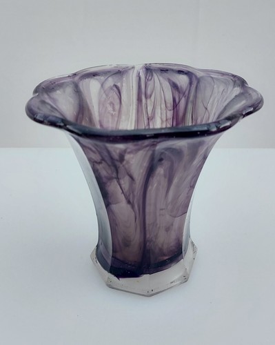 Vase lila oralit wolkenglas - vase,
