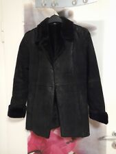 Damen Wildleder Jacke Gr.36 Avitano ,schwarz Farbe, Bw-50 cm