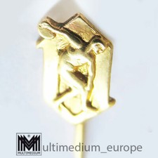 9ct gold krawatten nadel - 9ct,