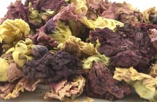 Getrocknete violette Malve