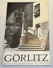 # DDR alter Stadtplan Görlitz Fotos Sehenswürdigkeiten Faltplan