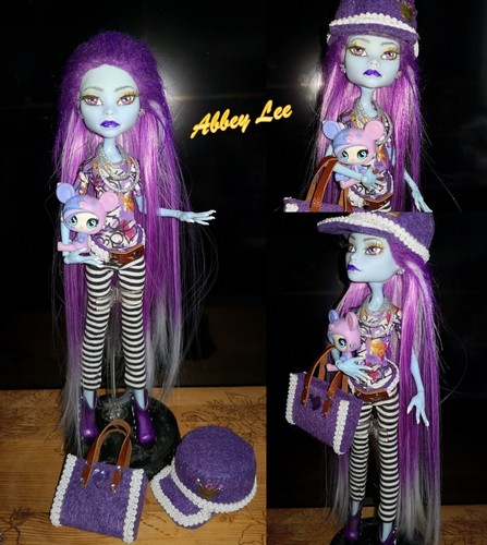 Monster high puppe abbey - high,