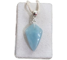 Aquamarin Cabochon Anhänger