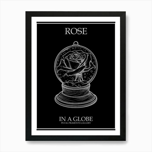 Rose globe - rose, in