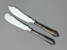 WMF,Modell 900 Fächermuster Butter-Käsebesteck,Silberauflage