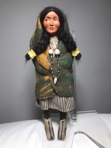 Vintage indianer indianerin - indianer,