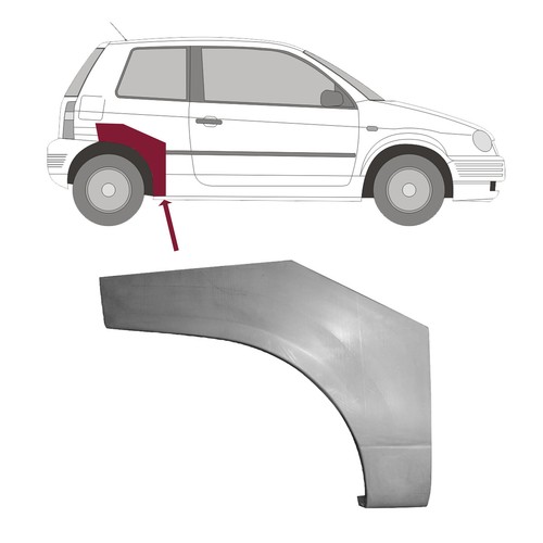 Radlauf reparaturblech - ,
