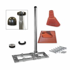 Herkules Auf/Dach-Sparrenhalter Mast Sat-DVBT Halter inkl. Montage-Set