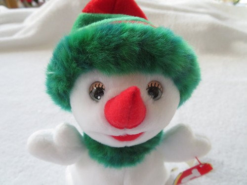 Beanie babies snowgirl - snowgirl,