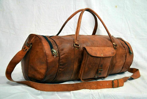 Leder reisetasche seesack - leder,
