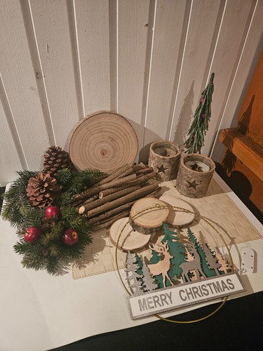 Deko paket mas holz - -,