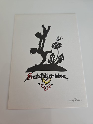 Plischke karte postkarten - karte,