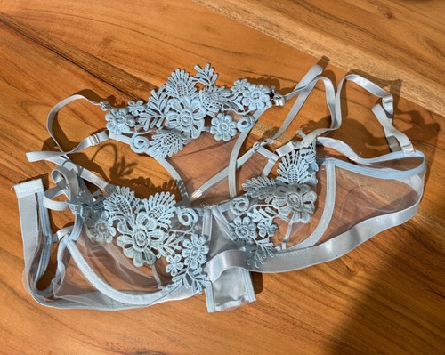Transparentes lingerie set - transparentes,