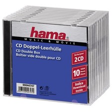 Hama CD Double Jewel Case