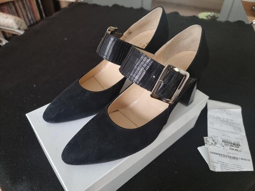 Luxus pumps wildleder schwarz - luxus,