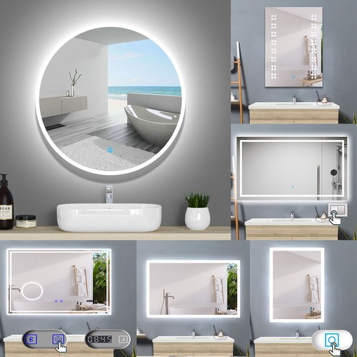 Badspiegel mit led - mit,