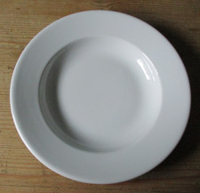 Bauscher Weiden Suppenenteller 21,3 cm Teller tief weiß Kantinen- Gastrogeschirr
