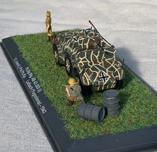 1/72 Fertigmodell Panzer Spähwagen AB 43 203 13. Pol.Pz.Kp. Laibach 1943 m. Crew