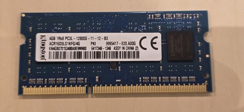 Kingston 4gb 2rx8 - kingston, pc3-12800s