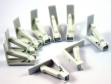 Tischtuchklammern Weiß