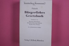 216732 Peter Bassenge BÜRGERLICHES GESETZBUCH BAND 7 PALANDT mit