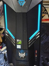 Acer Predator Gaming PC Intel Core I7-9700, SSD + 3 TB HDD