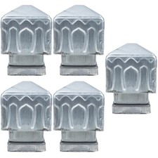  5 PCS Zaunpfosten Abdeckung