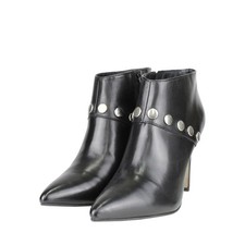 Apepazza Damen Schuhe Stiefelette Gr. 36 Schwarz Leder Ankle Boots
