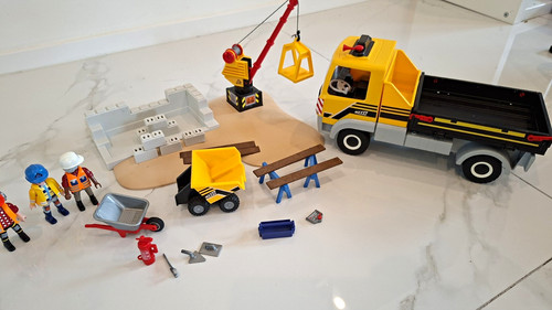 Playmobil baustellen set lkw - playmobil, baustellen-set:
