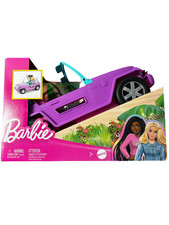 Mattel - Barbie Geländewagen Jeep, lila mit rosa Sitzen [neues Spielzeug]