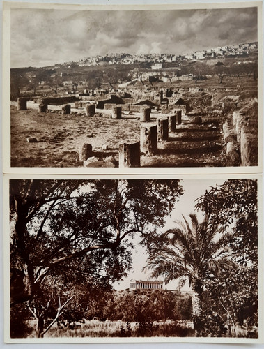 Postkarten lot agrigento - lot,