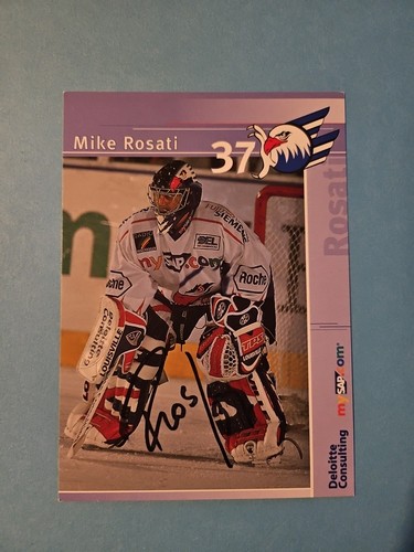 Del eishockey autogrammkarte - eishockey,