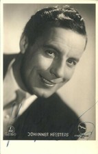 JOHANNES HEESTERS Original Autogramm signierte FBZ Postkarte 50er Jahre