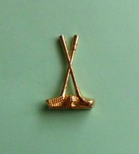 Miniatur vergoldet - Golfschläger