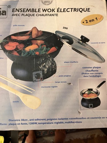Mia ensemble wok électrique - mia,