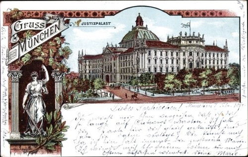 Litho münchen bayern - münchen,
