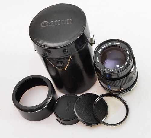 Canon lens 135mm 5 - lens, fd