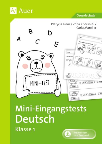 Mini eingangstests deutsch - deutsch,