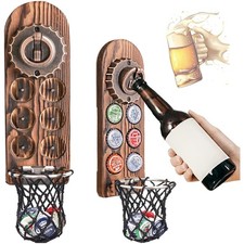 Bieröffner Wand mit