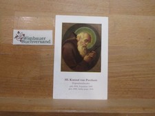 Gebetszettelchen: Hl. Konrad