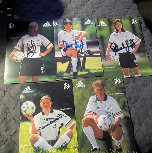 5er dfb autogrammkarte - 5er-3,